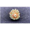 Image 1 : 14K LADIES RING SET WITH EMERALDS (8.6G)