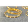 Image 2 : SEVEN 10K BANGLES (45.9G)