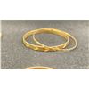 Image 4 : SEVEN 10K BANGLES (45.9G)
