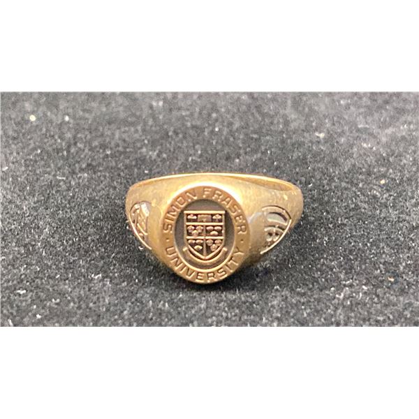 14K MEN'S SCHOOL RING (SFU, 8G)