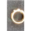 Image 3 : 14K LADIES RING SET WITH DIAMONDS (0.06CT EACH, 15G TOTAL)
