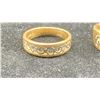 Image 2 : 10K MENS WEDDING RING & 14K LADIES WEDDING RING (8.3G TOTAL)