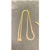 Image 2 : 10K CHAIN (15"), 9K BROOCH SET WITH PEARLS & 14K PENDANT SET WITH PEARL (5G TOTAL)