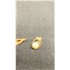 Image 4 : 10K CHAIN (15"), 9K BROOCH SET WITH PEARLS & 14K PENDANT SET WITH PEARL (5G TOTAL)