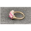 Image 2 : 10K LADIES RING SET WITH RUBIES AND DIAMONDS (1.9G)