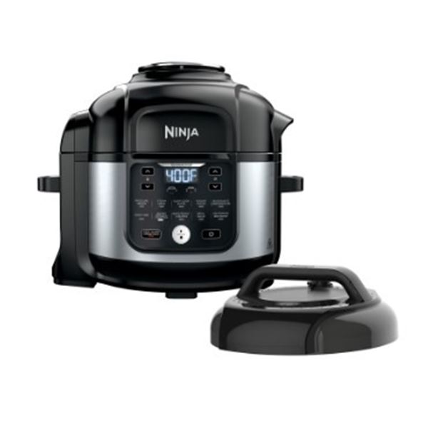 NINJA 11IN1 6.5QT AIR FRYER AND MULTICOOKER - TESTED WORKING, RETAIL $299