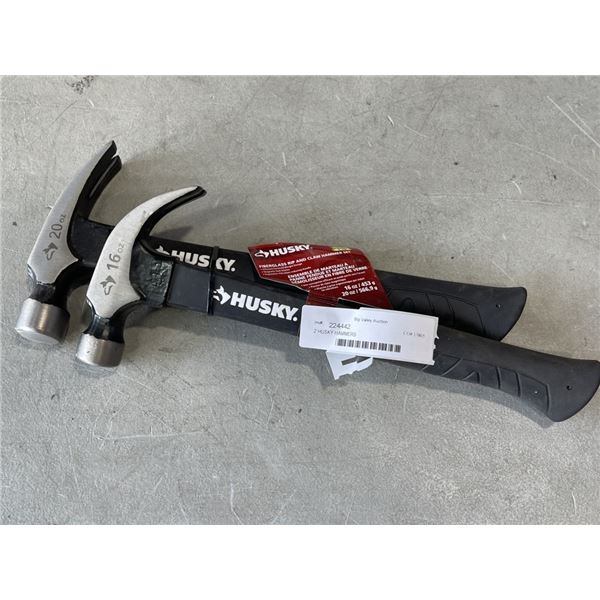 2 HUSKY HAMMERS