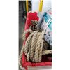 Image 2 : TOTE OF ROPE AND LED LIGHTS