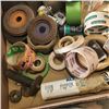 Image 2 : TRAY OF ASSORTED GRINDING DISC, SHOP FLUIDS ETC
