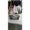 Image 1 : BOX OF ELECTRICAL, LIGHT SWITCHES AND MORE