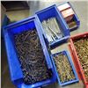 Image 7 : ASSORTED FASTENERS IN PARTS BINS