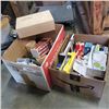 Image 1 : 2 BOXES OF LIGHT BULBS, SINGER SCISSORS AND MORE