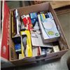 Image 2 : 2 BOXES OF LIGHT BULBS, SINGER SCISSORS AND MORE