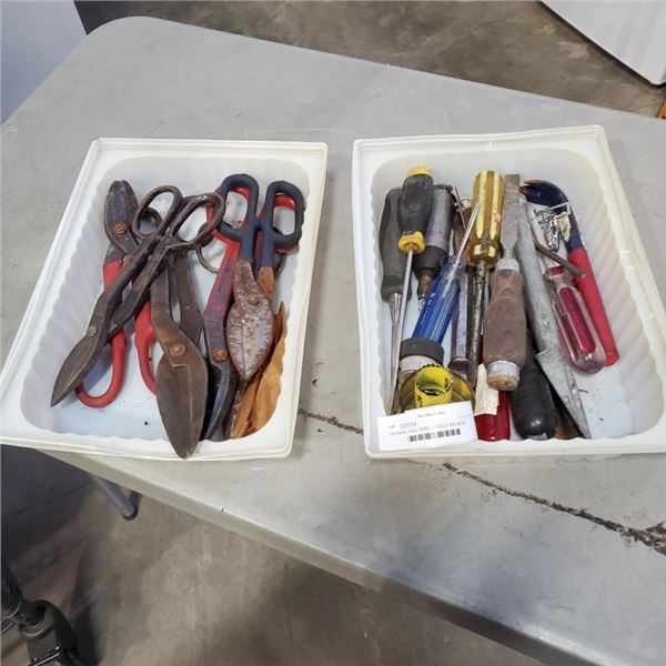 TIN SNIPS, HOLE SAWS, CHISELS AND MORE