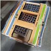 Image 2 : METAL FLOOR REGISTERS, PACKING TAPE, PAINT SPRAYER, PLASTIC BINS AND MORE