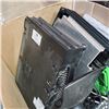 Image 4 : BOX OF ELECTRONICS, HEATING PAD, NEW FAN AND 2 FIRMWARE POWER SUPPLIES