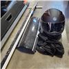 Image 3 : MOTORCYCLE HELMET, SQUARE, 2020 CARGO COVER AND NEW TABLW SAW GUIDE