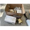 Image 3 : ASSORTED NEW DOOR HARDWARE, JUNCTION BOXES, NEW SOAP DISPENSERS, DOOR HARDWARE ETC