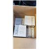 Image 2 : BOX OF GLASS OIL LAMPS