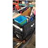 Image 1 : LOT OF TOTES AND BASKETS