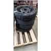 Image 2 : SET OF FOUR TRAILER TIRES, YP-821 AND SINGLE TRAILER TIRE ST-205/75