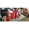 Image 1 : LOT OF 4 FIRE EXTINGUISHERS