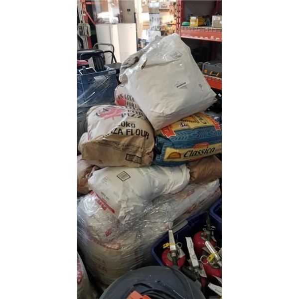 PALLET OF ASSORTED FLOUR