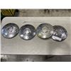 Image 1 : 4 VINTAGE VW HUBCAPS