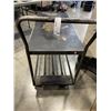 Image 2 : METAL 2 TIER CART WITH HANDLE