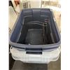 Image 2 : LOT OF LARGE TOTES, NO LIDS