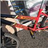 Image 2 : RED AND BLACK TRIUMPH BIKE