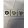 Image 2 : 3 CANADIAN TOONIES 50TH ANNIVERSARY OF CANADA VS RUSSIA HOCKEY BOTH TYPES, 2022 BLACK TOONIE IN MEMO