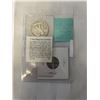Image 2 : 1943 USA WAR-TIME COINS SILVER 50 CENT WALKING LIBERTY PLUS 1 CENT ZINC .900 SILVER