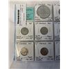 Image 3 : 1951 CANADIAN 5 CENT COINS "LARGE NICKEL" PLUS 10 CENT 1951 200TH ANNIVERSARY OF NICKEL