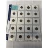 Image 1 : 19 CANADIAN KING GEORGE V 1 CENT COINS 1920-1936 LAST ISSUE