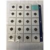 Image 2 : 19 CANADIAN KING GEORGE V 1 CENT COINS 1920-1936 LAST ISSUE