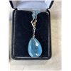 Image 2 : SWANK NECKLACE AND CRYSTAL EARRINGS
