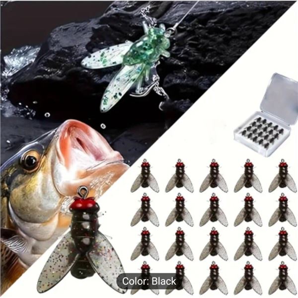 NEW 20-PIECE BIONIC FLY FISHING BAIT SET