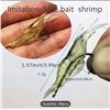 Image 2 : NEW 40PCS SHRIMP BAITS, FRESHWATER AND SALTWATER SOFT SHRIMP LURES
