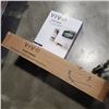 Image 1 : WHITE PNEUMATIC ARM SINGLE MONITOR WALL MOUNT AND TV WALL MOUNT AND CLAMP ON KEYBOARD TRAY