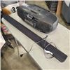 Image 1 : MAGNAVOX SOUND BAR AND JVC PORTABLE CD PLAYER