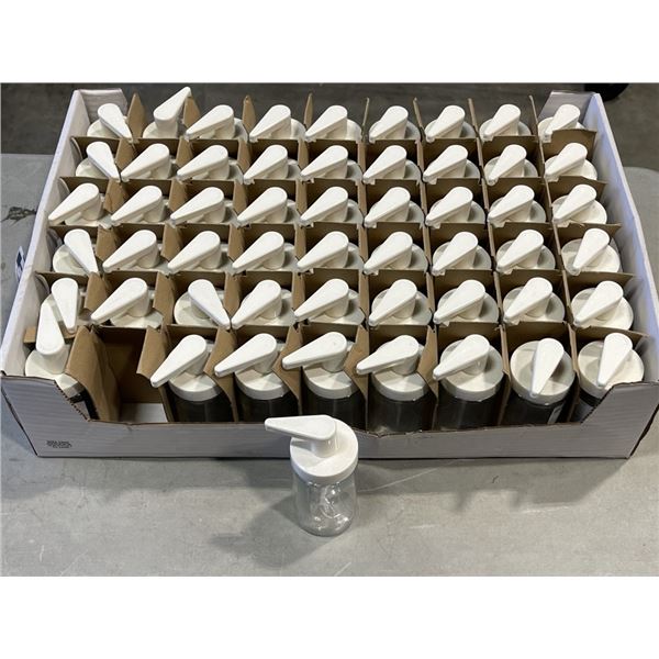 54 NEW IKEA GLASS PUMP DISPENSER BOTTLES