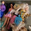 Image 2 : BOX OF ASSORTED VINBTAGE BARBIE DOLLS