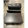 Image 1 : TECHNICS DUAL CASSETTE PLAYER AND 2 CENTER SPEAKERS