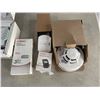 Image 2 : QOLSYS 1Q PANEL 2 SECURITY CAM CONTROLLER WITH SMOKE DETECTOR AND GLASS BREAK SENSOR, FLOOD DETECTOR