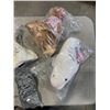 Image 2 : 5 ASSORTED PLUSH ANIMALS,POODLE, CHICKEN, BELUGA AND MORE