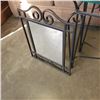Image 2 : GLASS TOP HALL TABLE AND MIRROR
