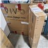 Image 1 : VIVO ELECTRIC ADJUSTABLE HEIGHT DESK CONSISTING OF WHITE ELECTRIC SINGLE MOTOR DESK FRAME AND 60" X 