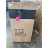 Image 2 : BRAND NEW ECCONITURE MODERN GRAY LEATHER PADDED OFFICE CHAIR, RETAIL $299