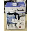 Image 1 : HAMILTON BEACH 1.7L GLASS KETTLE - TESTED WORKING